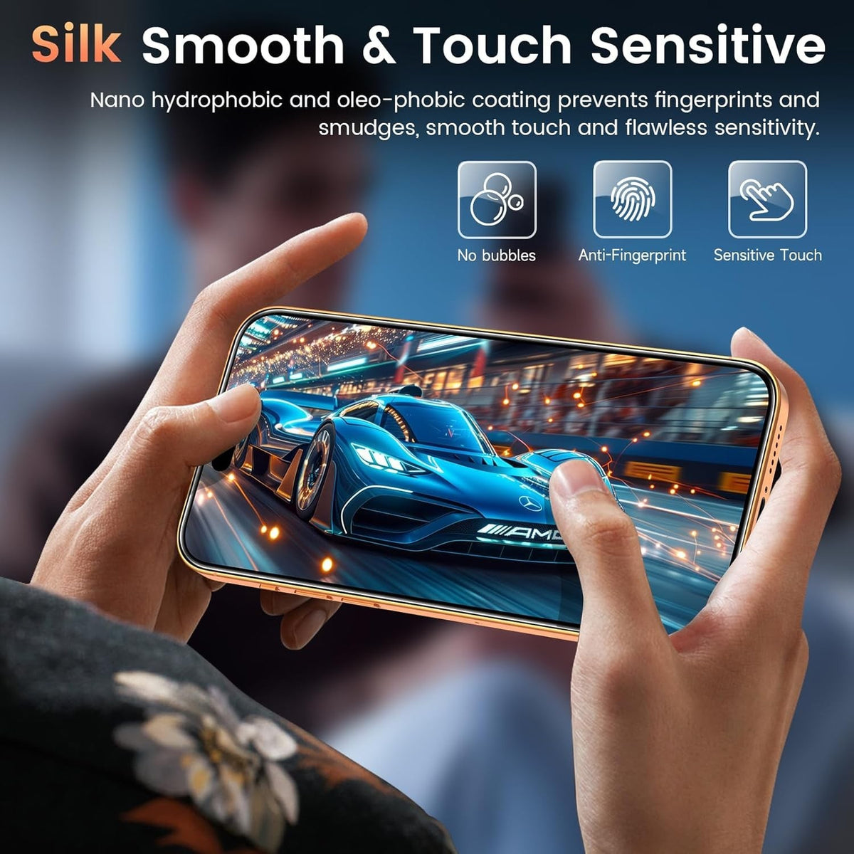 2-Pack MAXSHIELD Tempered Glass Screen Protector for iPhone 18 Pro / Pro Max