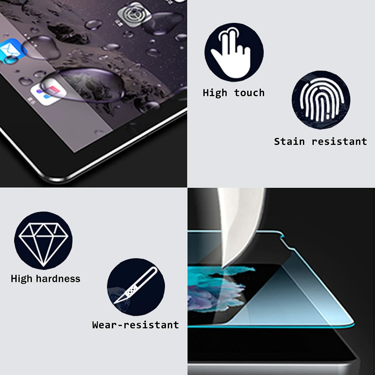 Tempered Glass Screen Protector for Lenovo Tab M10 (3rd Gen) - 2 Pack