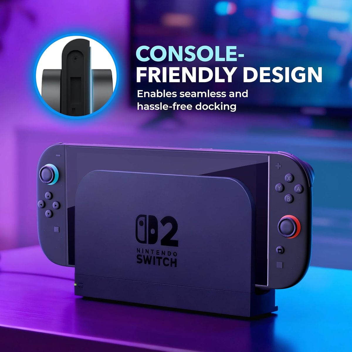 Tempered Glass Screen Protectors for Nintendo Switch 2 (2025) - 2 Pack with Installation Frame