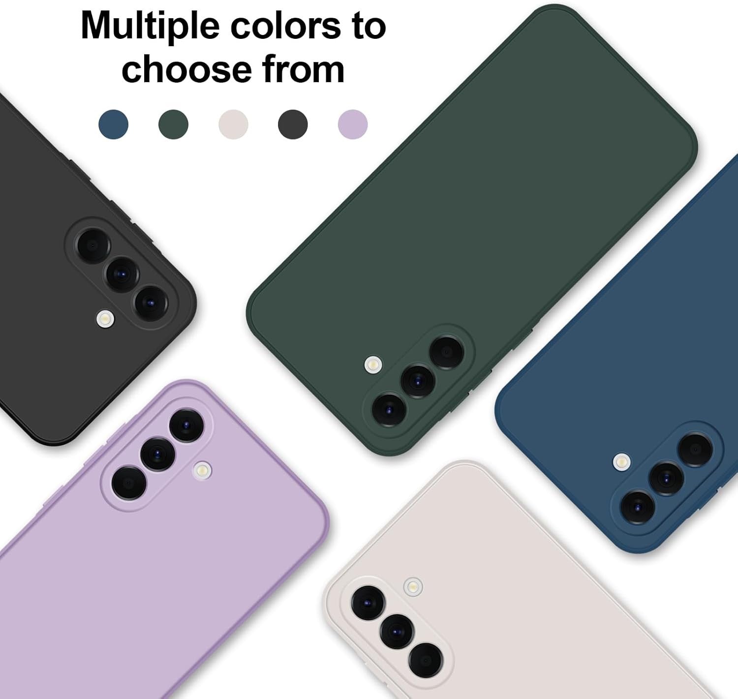 For Samsung Galaxy A16 A17 A27 A36 A37 A56 A57 Silicone Shockproof Case - image 9
