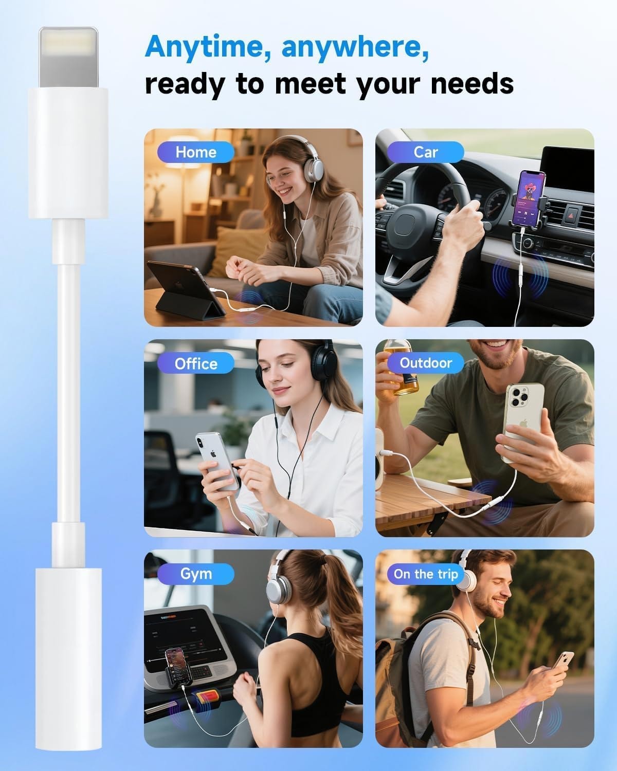 USB-C / iPhone to 3.5mm Audio Adapter - image 7