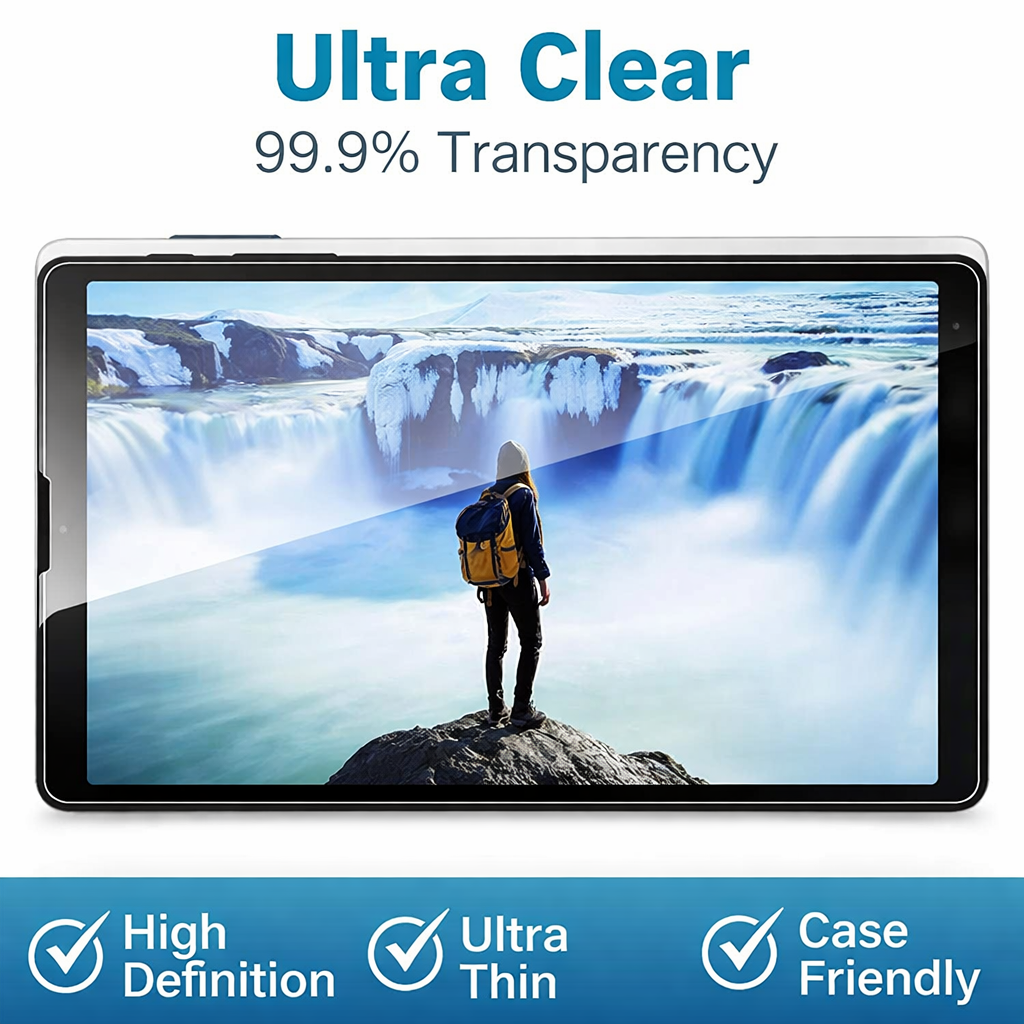 Tempered Glass Screen Protector for Samsung Galaxy Tab A9 Plus 11-inch 2023 - 2 Pack