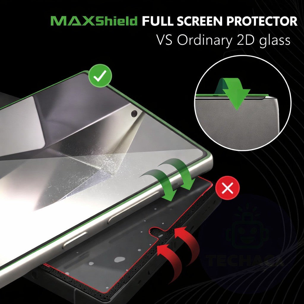 2 Pack HD Tempered Glass Screen Protectors for Samsung Galaxy S26 Ultra