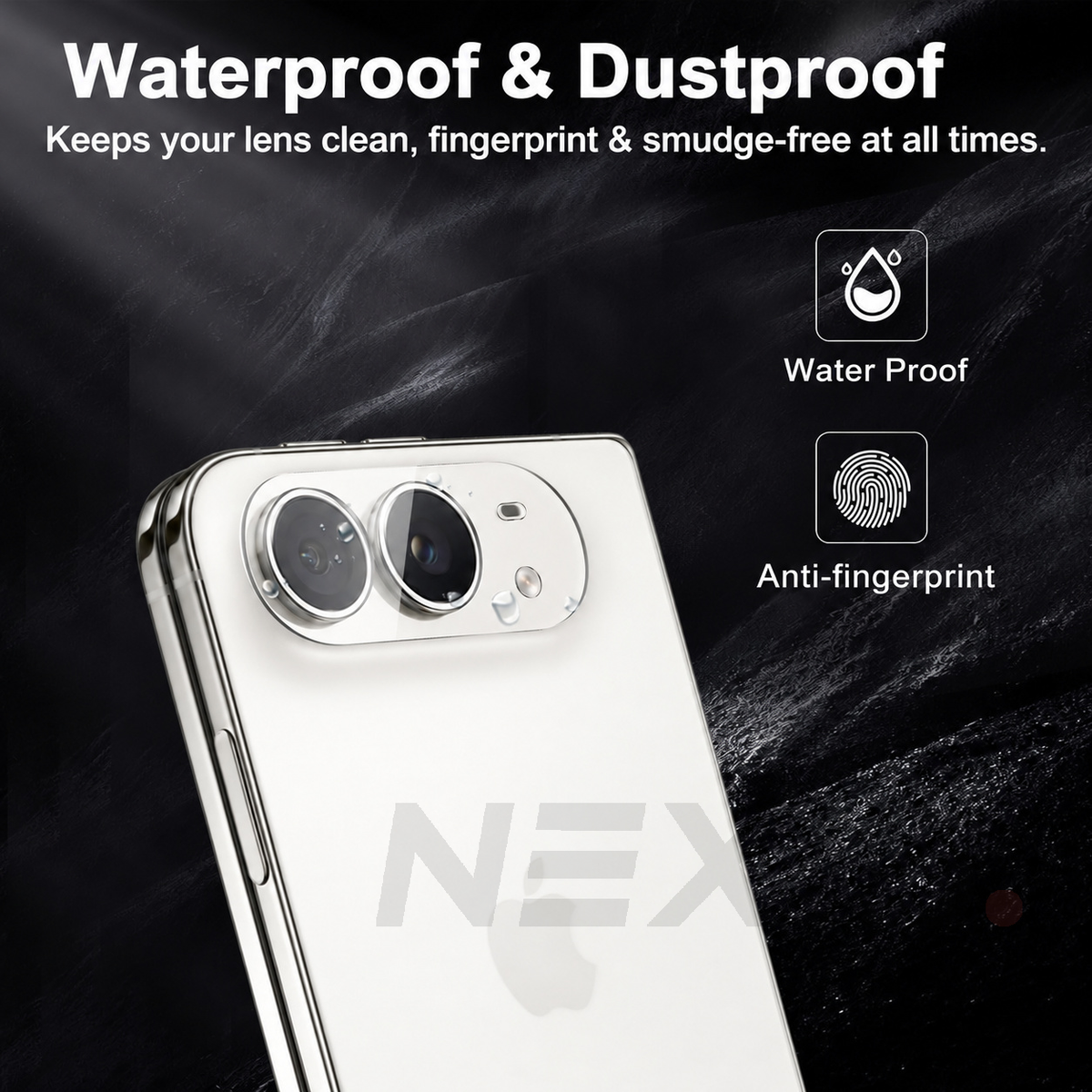Front, Back and Inner Screen Protector Set for iPhone Duo - 3 Pieces