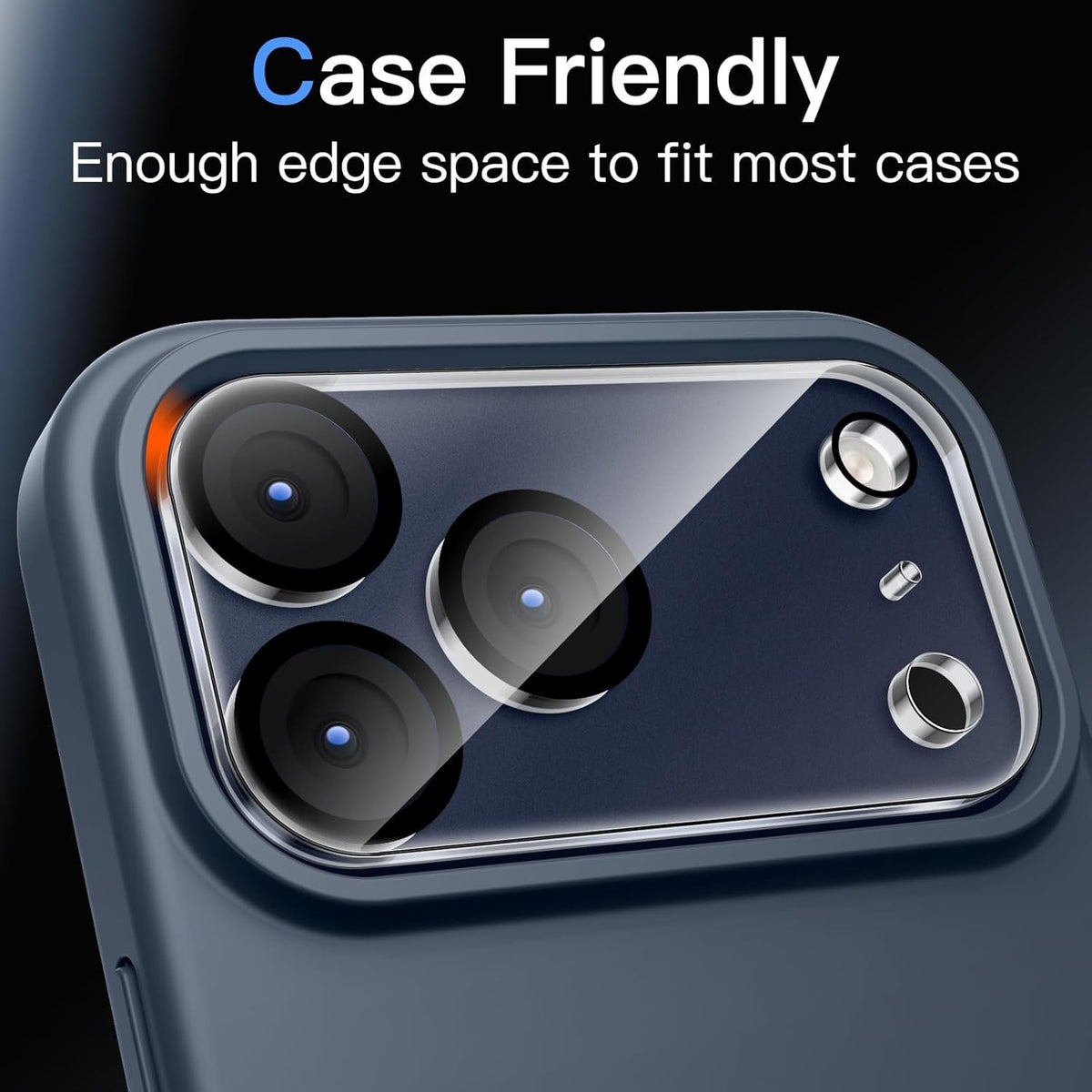 MAXSHIELD Clear Camera Lens Protector for iPhone 18 Pro / Pro Max