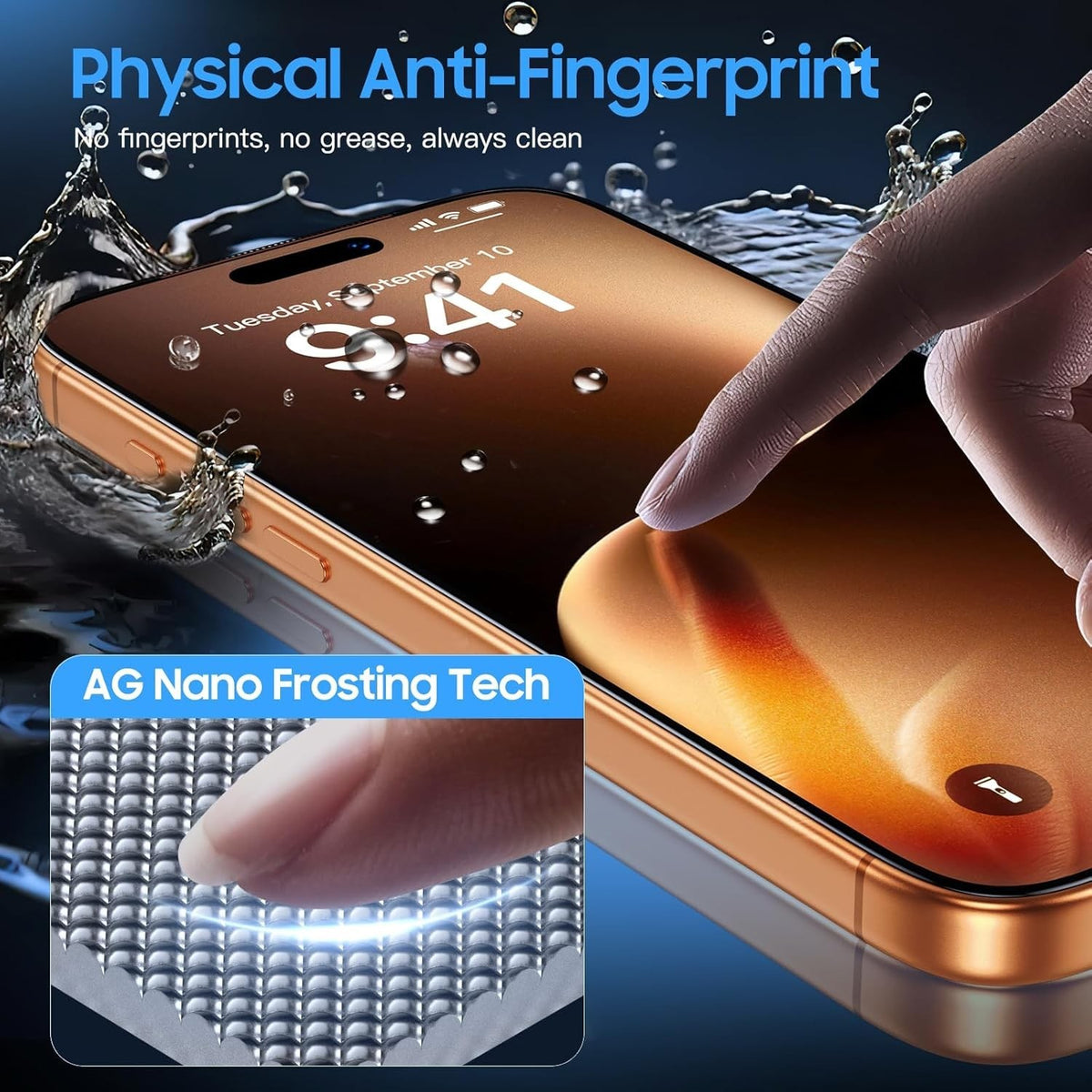 MAXSHIELD Matte Glass Screen Protector for iPhone 18 Pro / Pro Max - 1 or 2 Pack
