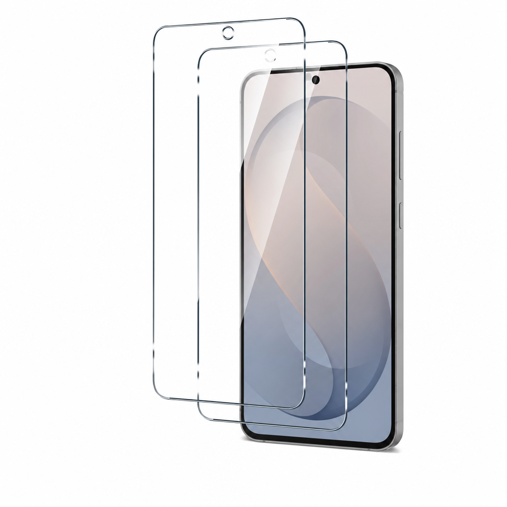 2 Pack Tempered Glass Screen Protectors for Samsung Galaxy S26 FE