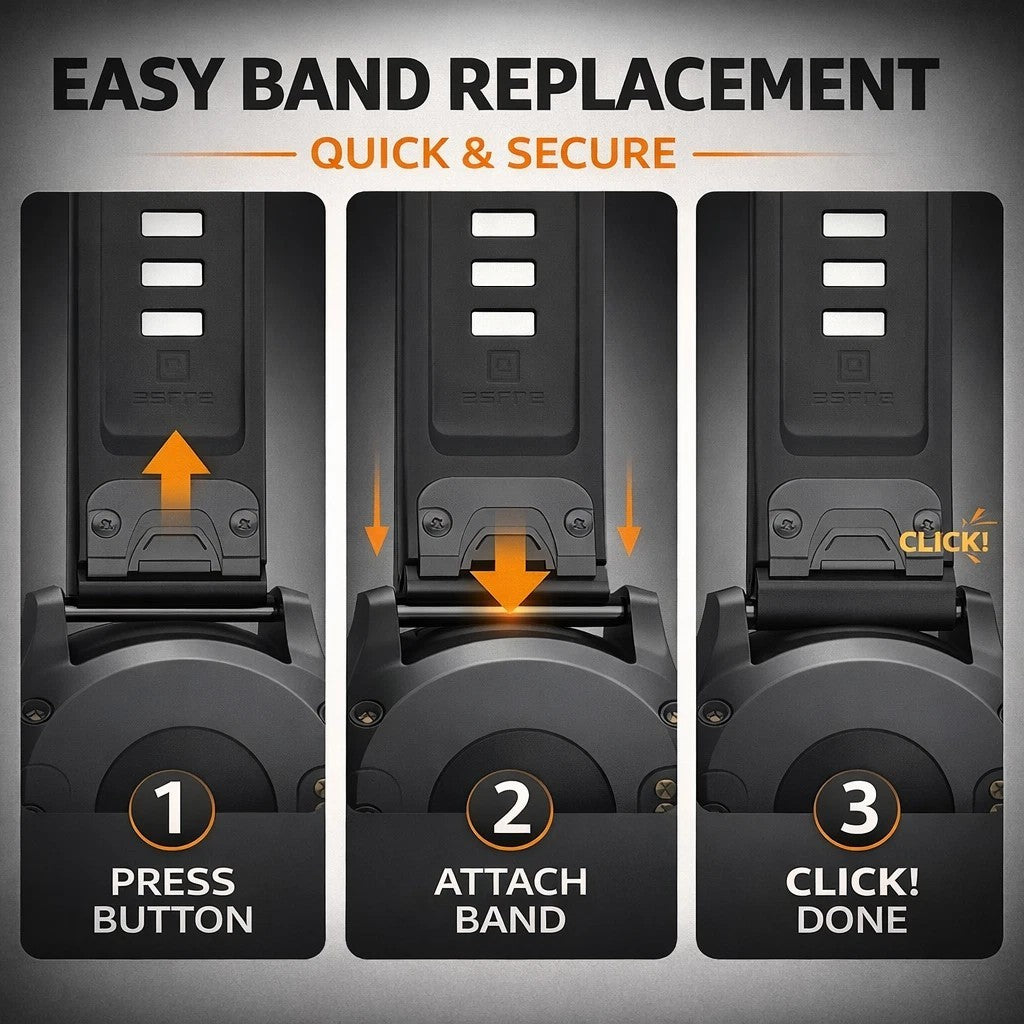 Silicone Replacement Band for Garmin Fenix - image 3