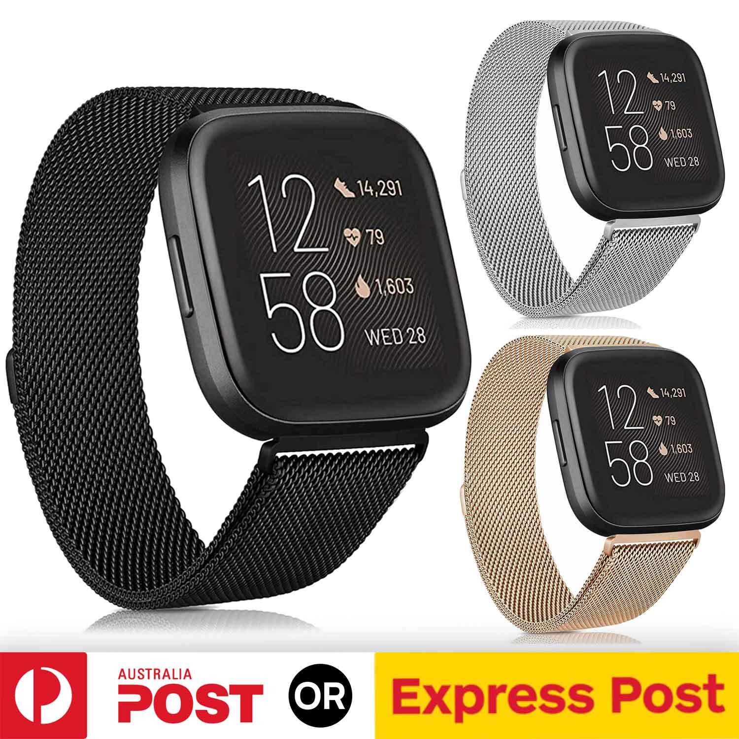 Milanese Metal Band for Fitbit Versa and Sense - image 9