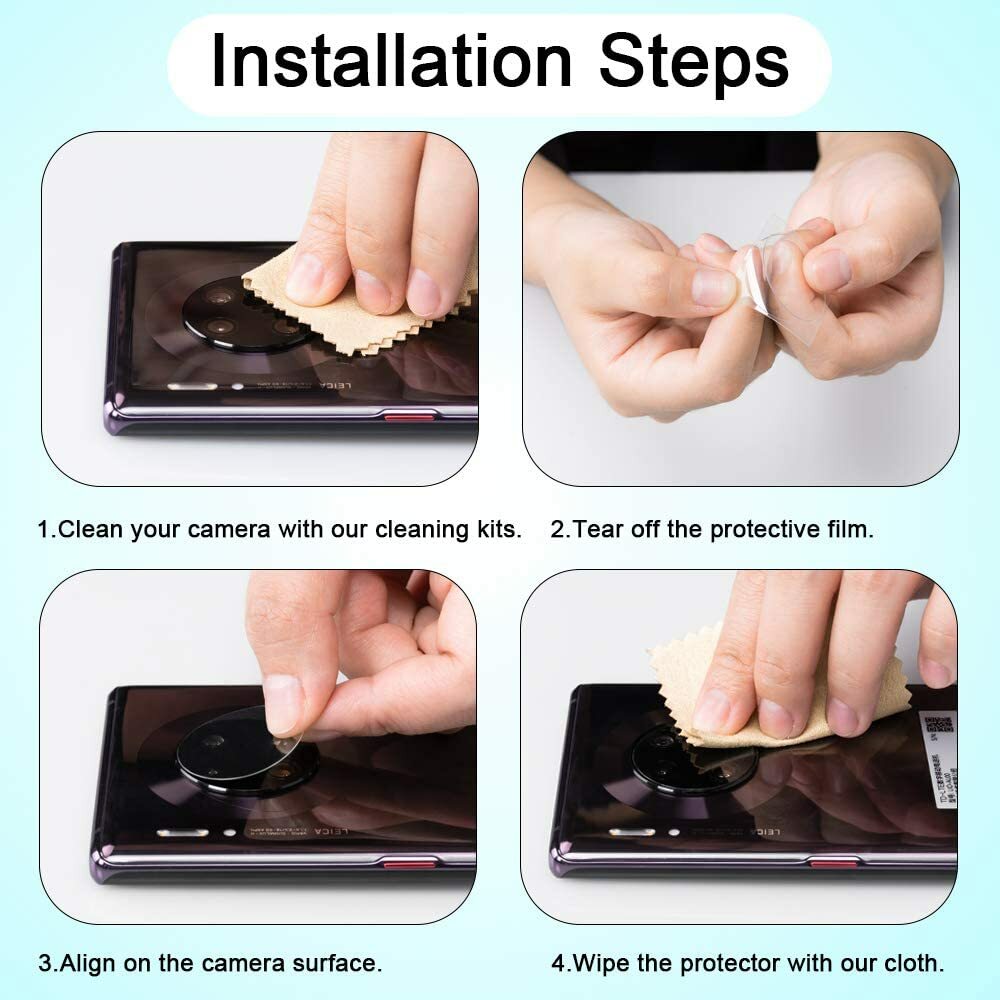 Full-Cover Camera Protector Glass for Google Pixel 8 Series - detail image 8