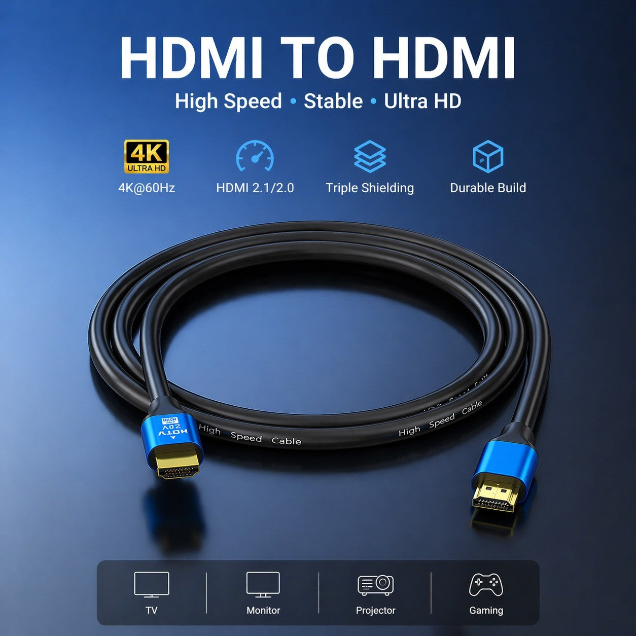 4K HDMI 2.0 Cable - image 3