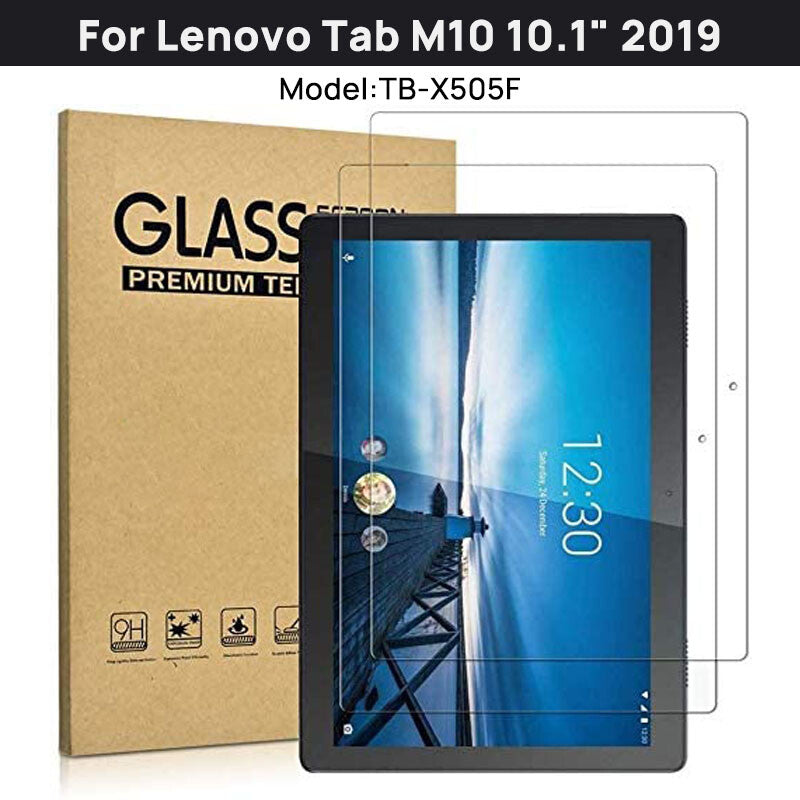 Tempered Glass Screen Protector for Lenovo Tab M10 - 2 Pack