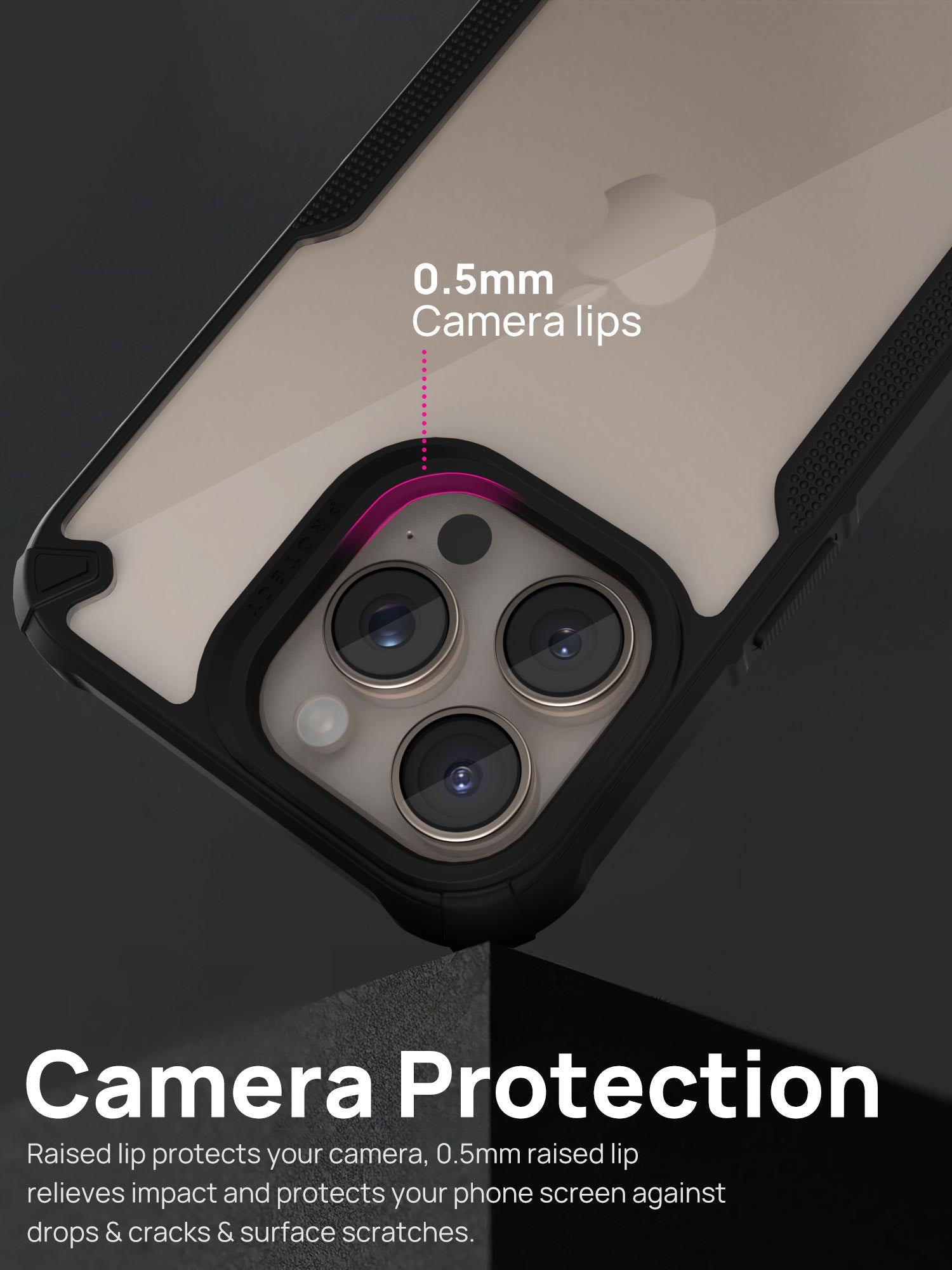 [Full Set] For Apple iPhone 16 Pro Max Case Shockproof Military Clear Cover