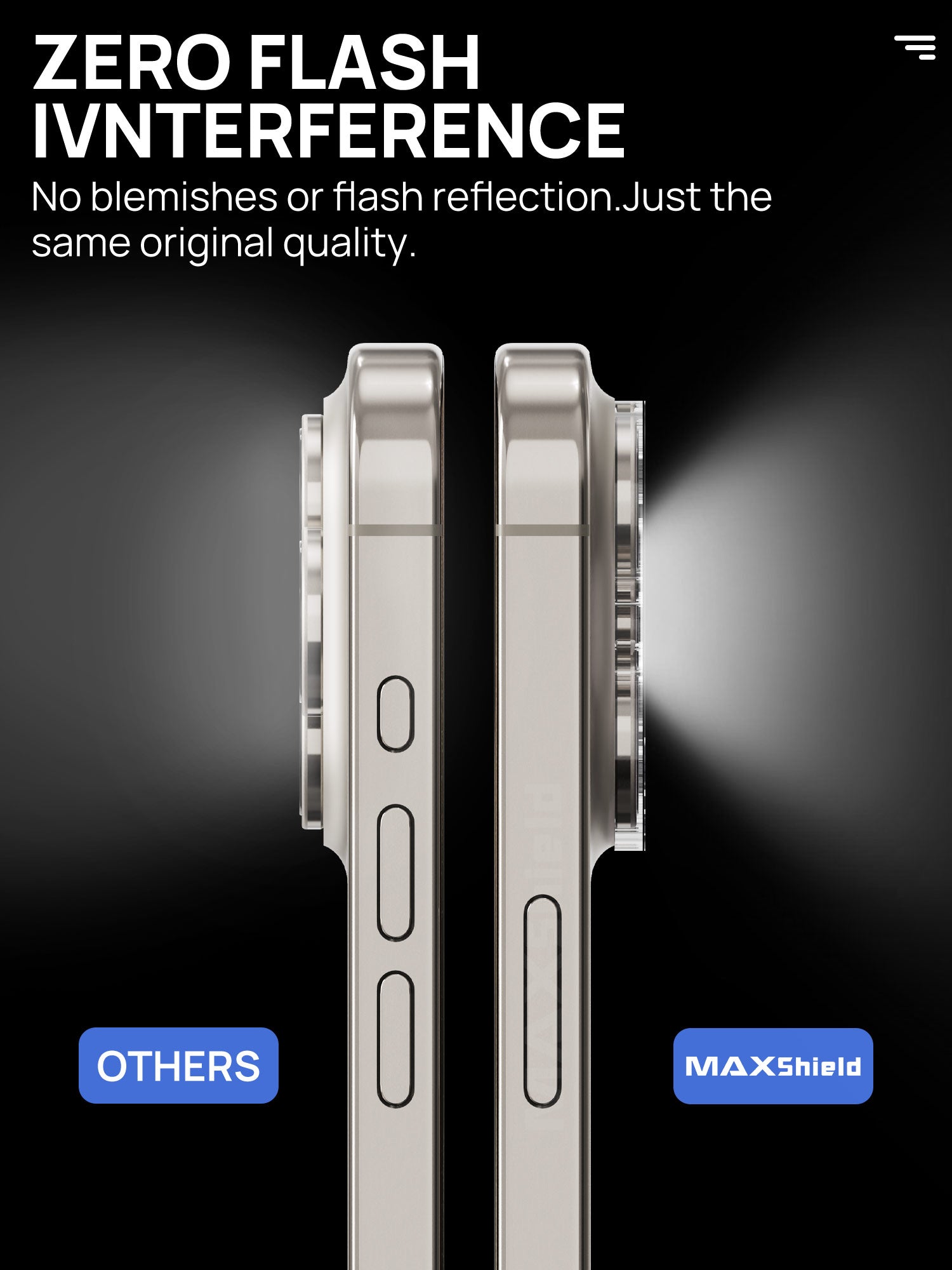 All-In-One 9H iPhone 15 Series Tempered Glass iPhone Camera Protector