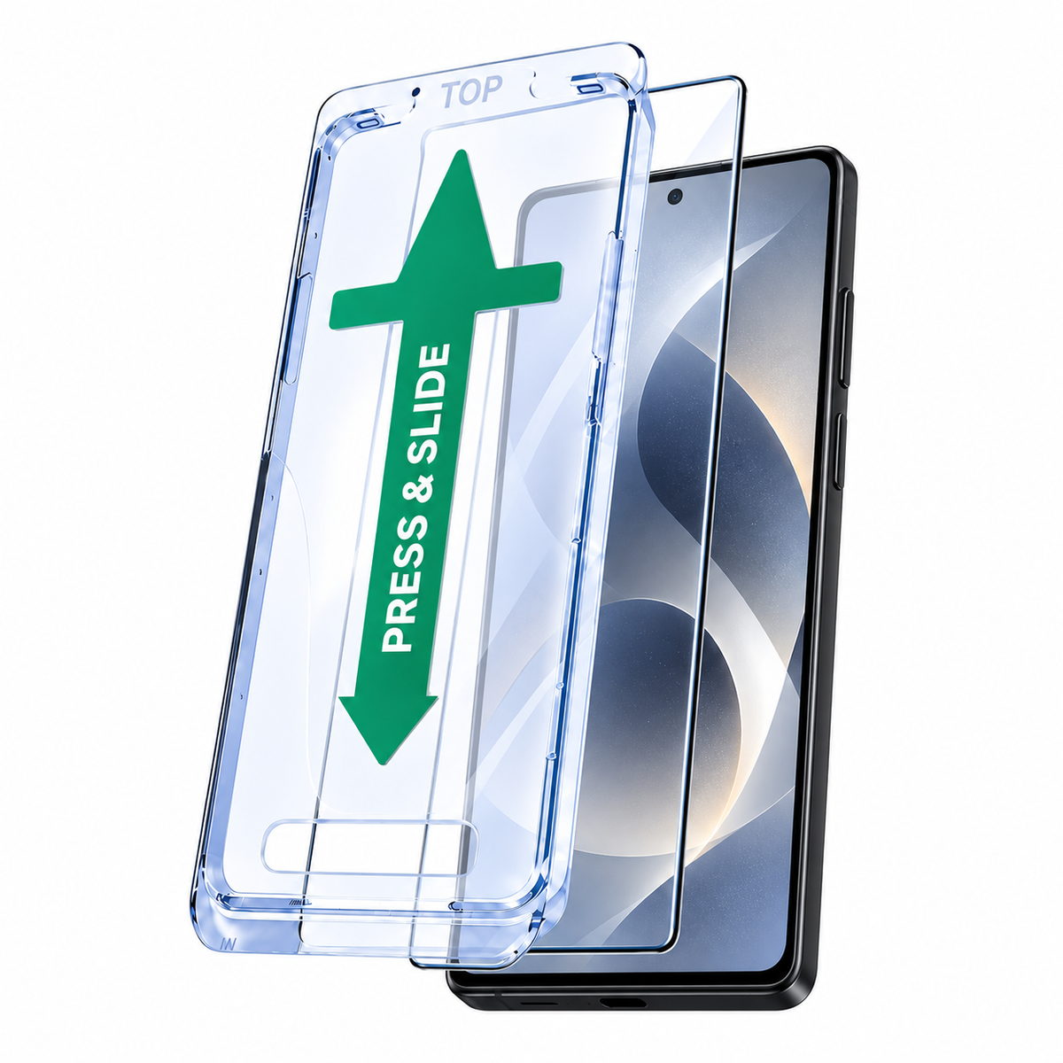 Clear HD Tempered Glass Screen Protector with Installation Tray for Samsung Galaxy S26 Plus - 1 Pack