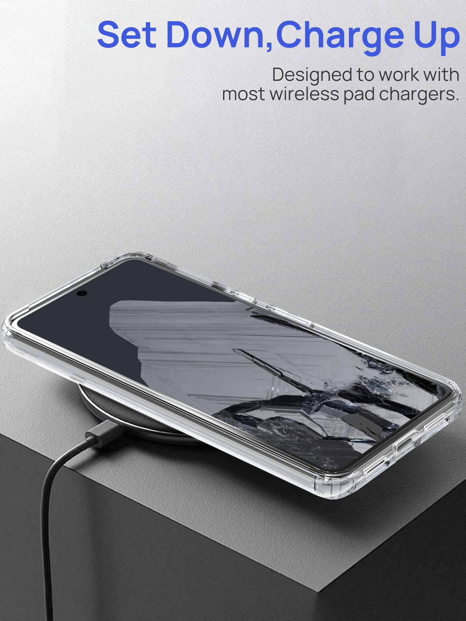 Military Grade Protection Ultra Clear Pixel 8/8 Pro Case
