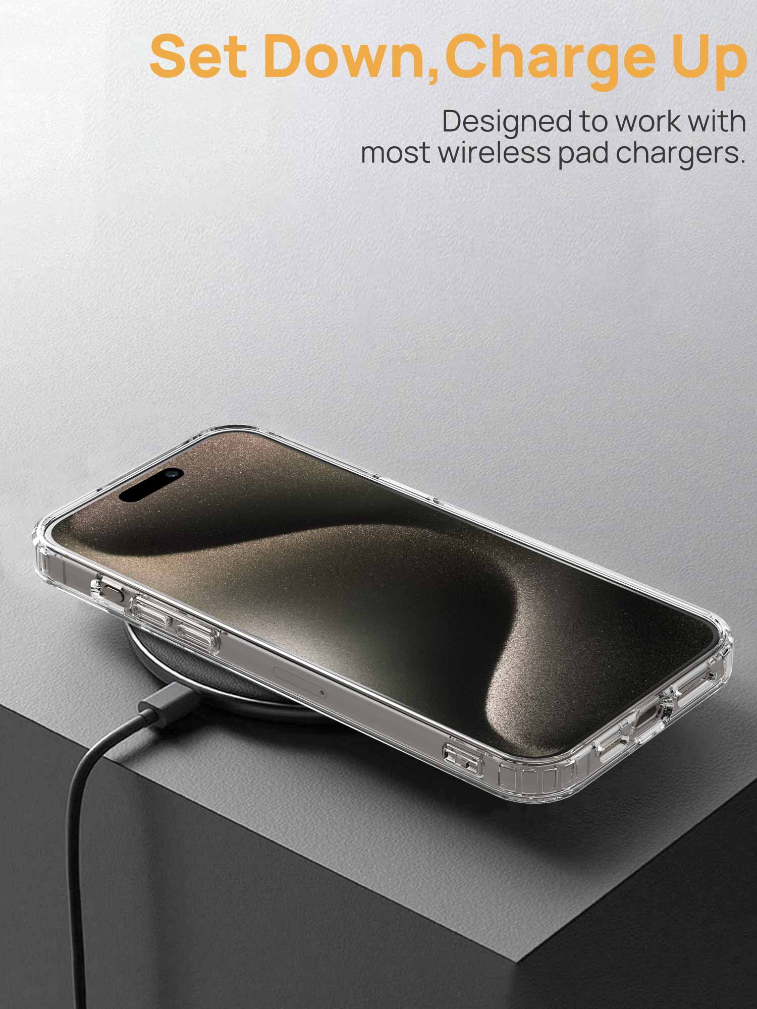 Military Grade Protection Ultra Clear iPhone 15 Series Case