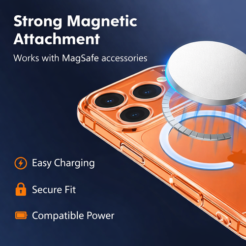 Clear Magnetic Shockproof Case for iPhone 14 Series - image 6