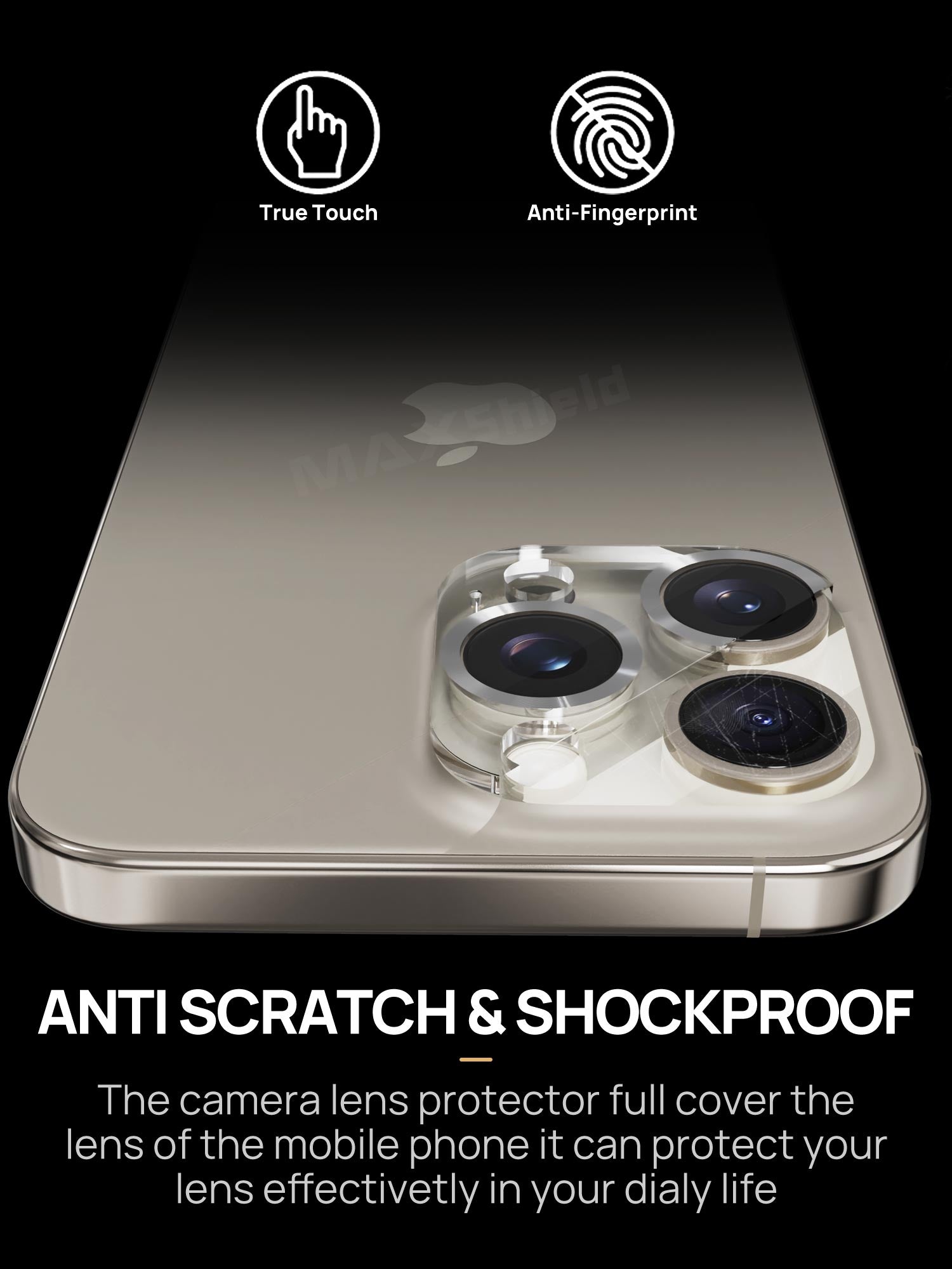 All-In-One 9H iPhone 15 Series Tempered Glass iPhone Camera Protector