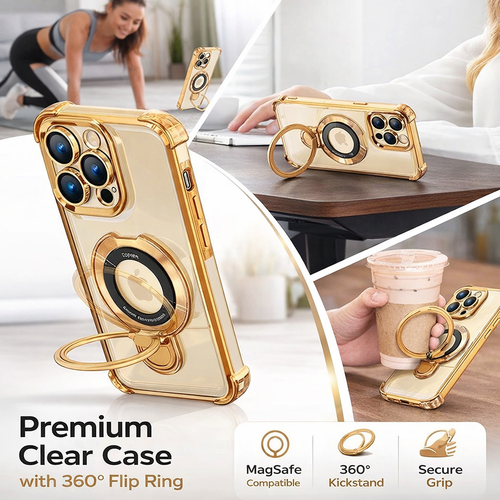 For iPhone 17 Series Case Bumper Shockproof Kickstand Camera Cover - image 8