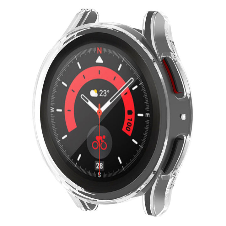 For Samsung Galaxy Watch 5 Pro 45mm Full Cover Screen Protector Case Cover – clean white background main image