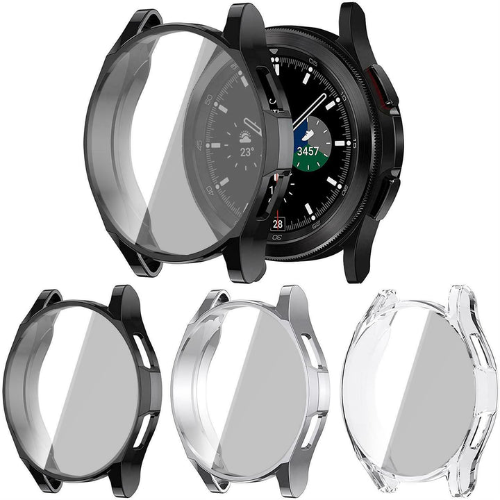 Full Cover Screen Protector Shell Case Cover Fr Samsung Galaxy Watch 4 40mm 44mm – clean white background main image