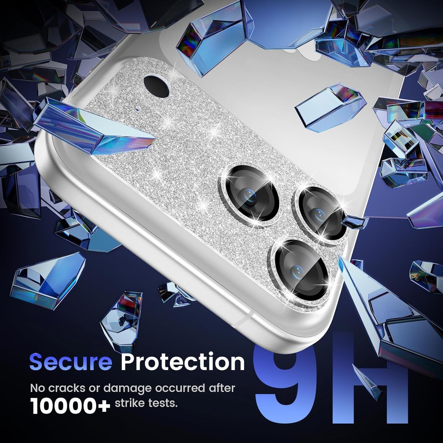 Glitter Diamond Camera Lens Protector for iPhone 17 Series - image 6