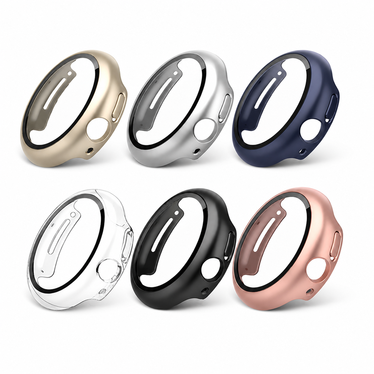 Clear Glass Case Screen Protector for Google Pixel Watch – clean white background main image