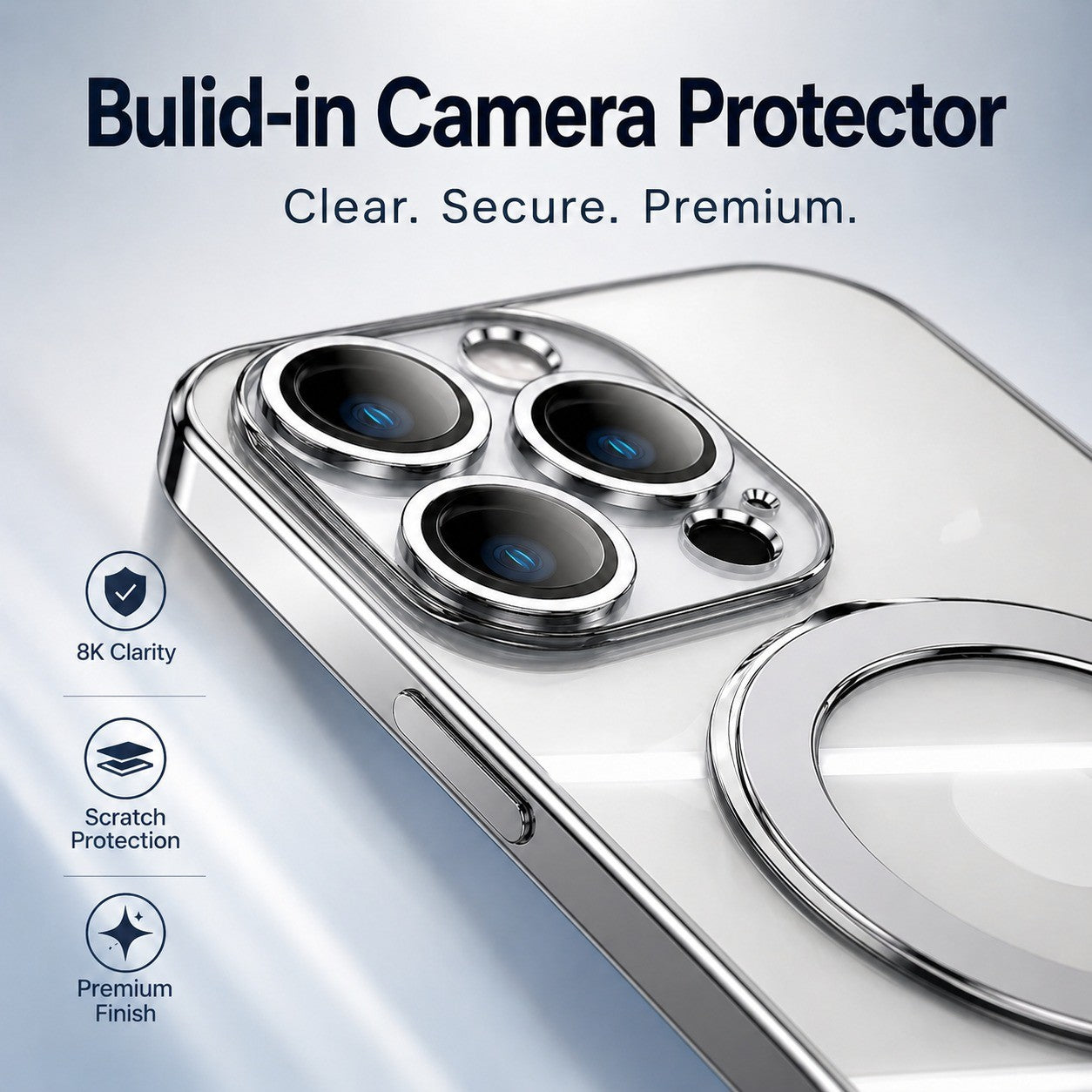 For iPhone 17 Series Magnetic MagSafe Ring Stand Shockproof Case - image 7