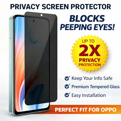 MAXSHIELD Privacy Glass Screen Protector for OPPO Smartphones - image 2