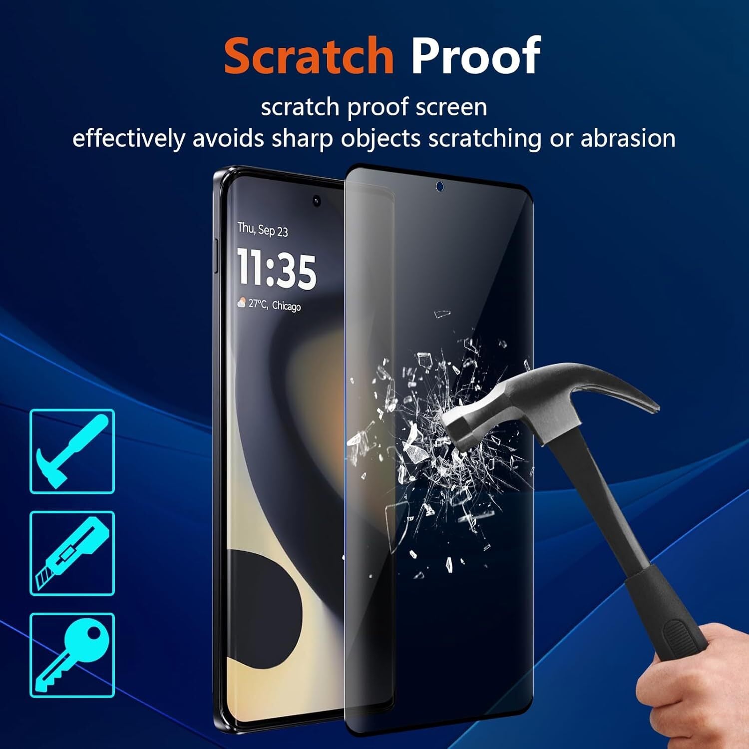 Motorola Edge Series Privacy Tempered Glass Screen Protector - image 4