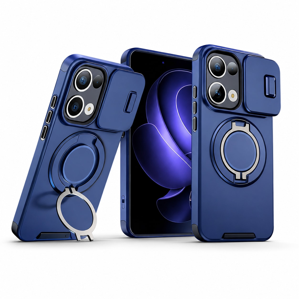 OPPO A Series Shockproof Kickstand Case - main image
