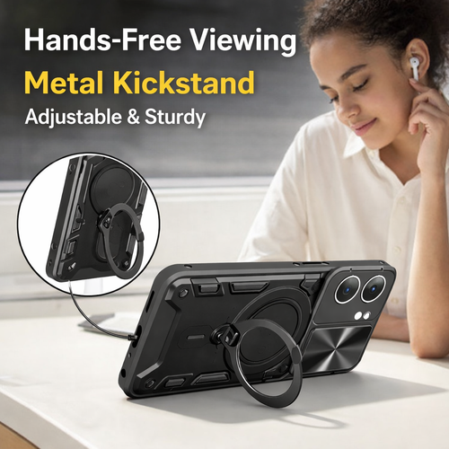 OPPO A Series Shockproof Magnetic Kickstand Case - image 8
