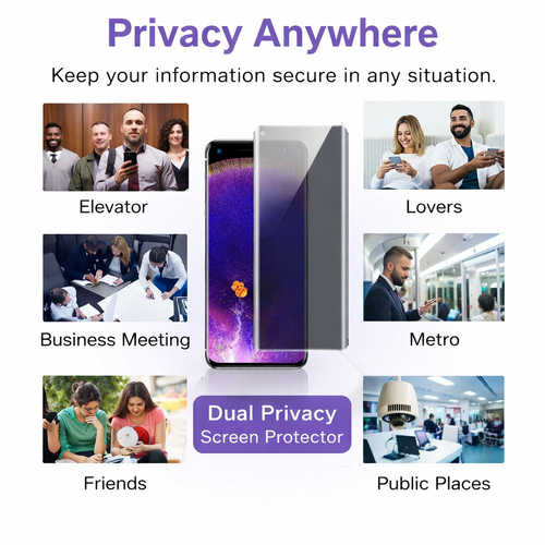 Privacy Hydrogel Screen Protector for OPPO Find Series - image 11