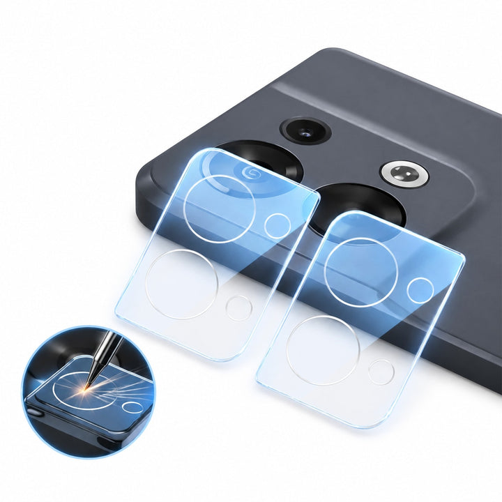 1/2x For OPPO Reno 15 13 12 F A6 A5X A5 A80 Find X9 Glass Lens Camera Protector - main image