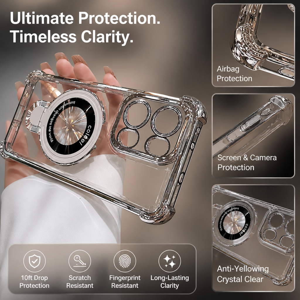 OPPO Reno Series MagSafe Shockproof Bumper Kickstand Case - image 5