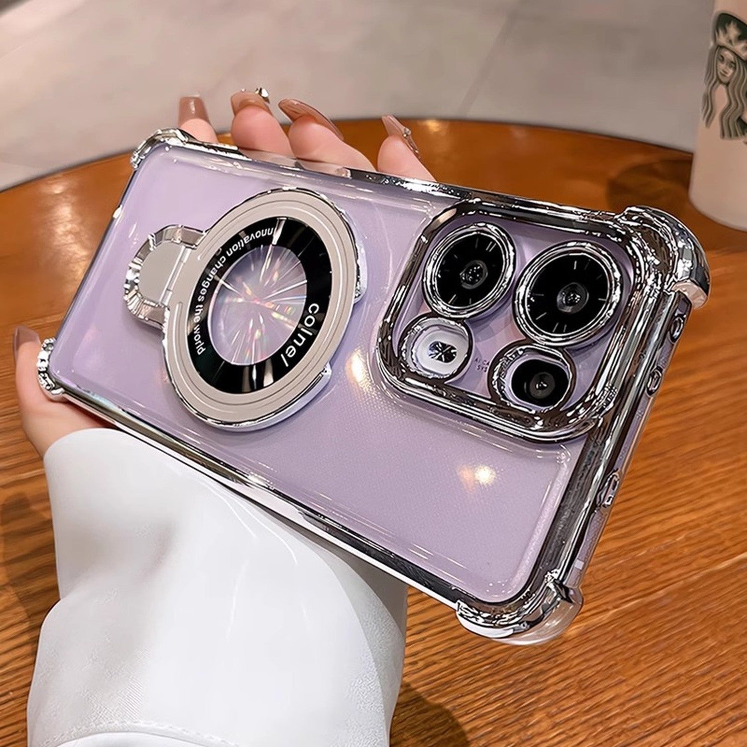 OPPO Reno Series MagSafe Shockproof Bumper Kickstand Case - image 8