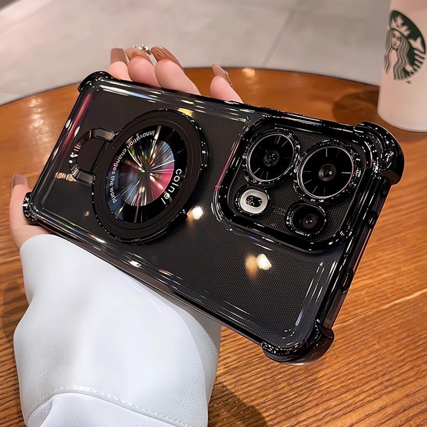 OPPO Reno Series MagSafe Shockproof Bumper Kickstand Case - image 9