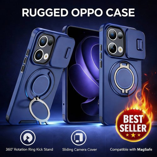 OPPO Reno Series Shockproof Kickstand Case - image 2