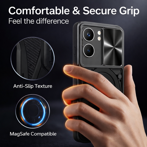 OPPO Reno Series Shockproof Magnetic Kickstand Case - image 6