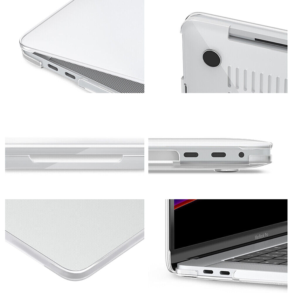 For Macbook 2023 M3 Pro 14" 16'' A2991 A2992 Clear Hard Case
