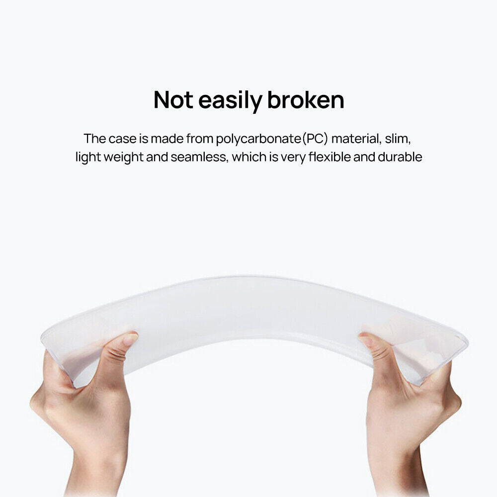 For Macbook 2023 M3 Pro 14" 16'' A2991 A2992 Clear Hard Case