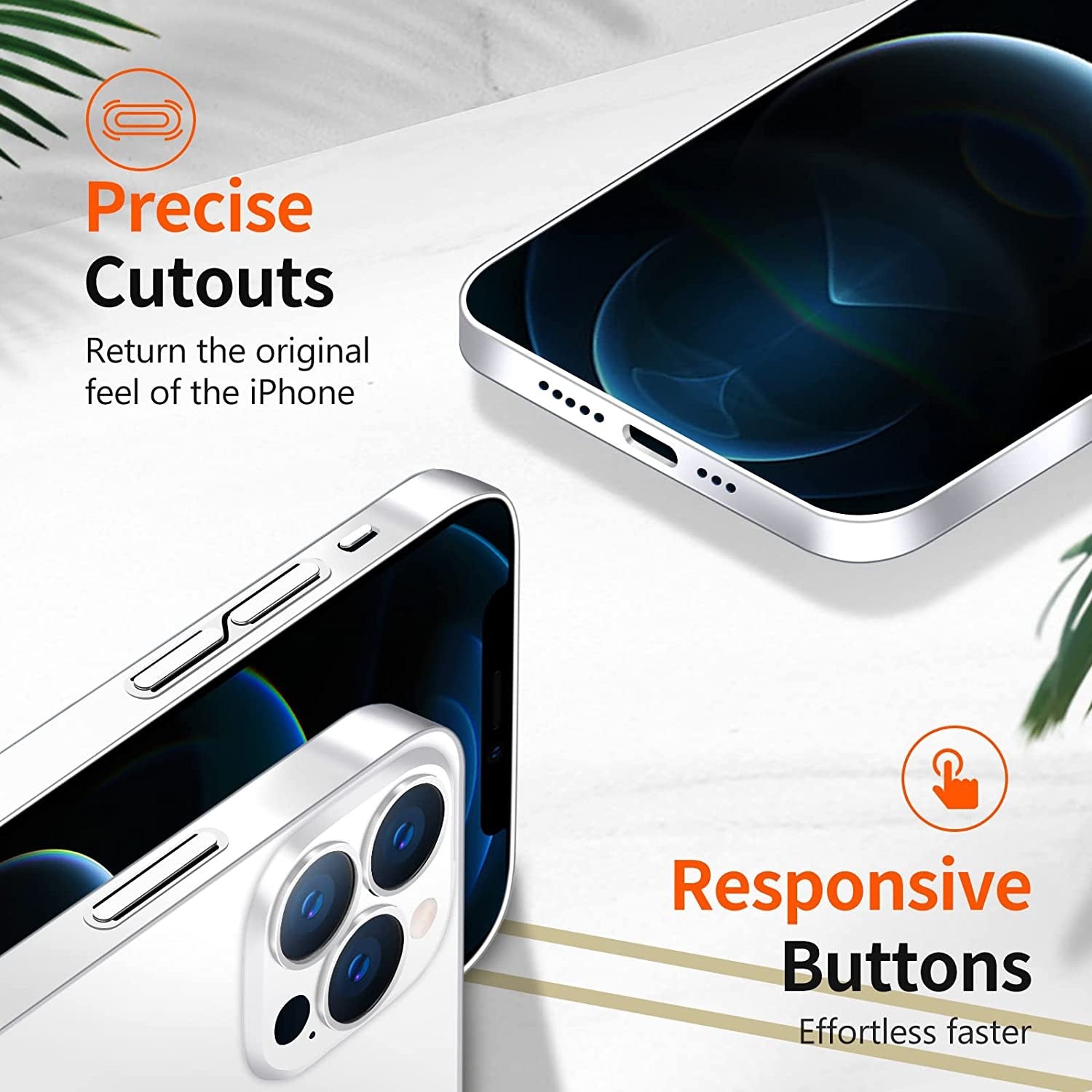 For iPhone 17 Pro Max Air Case Thin Matte Slim Shockproof Clear Cover