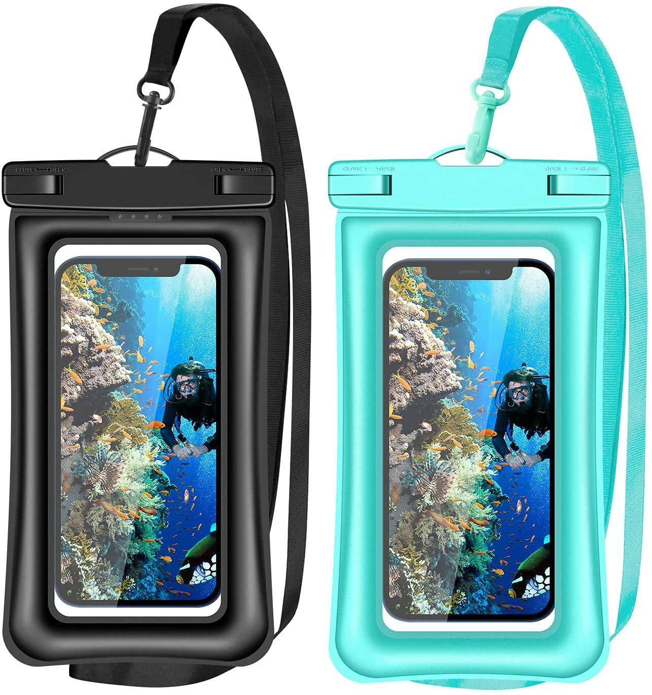 Waterproof Phone Pouch Dry Bag Portable Lanyard For iPhone 17