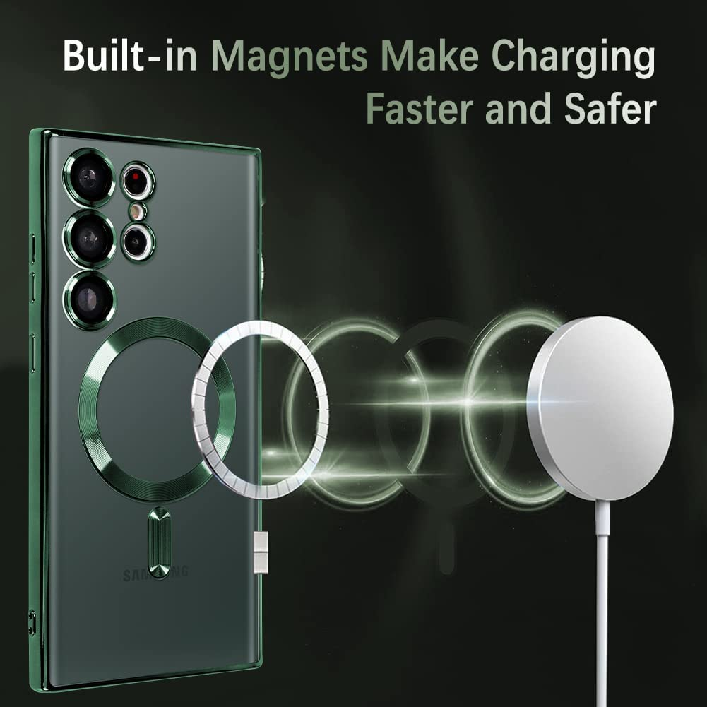 For Samsung Galaxy S23 FE 5G Shockproof Mag Safe Magnetic Case Cover