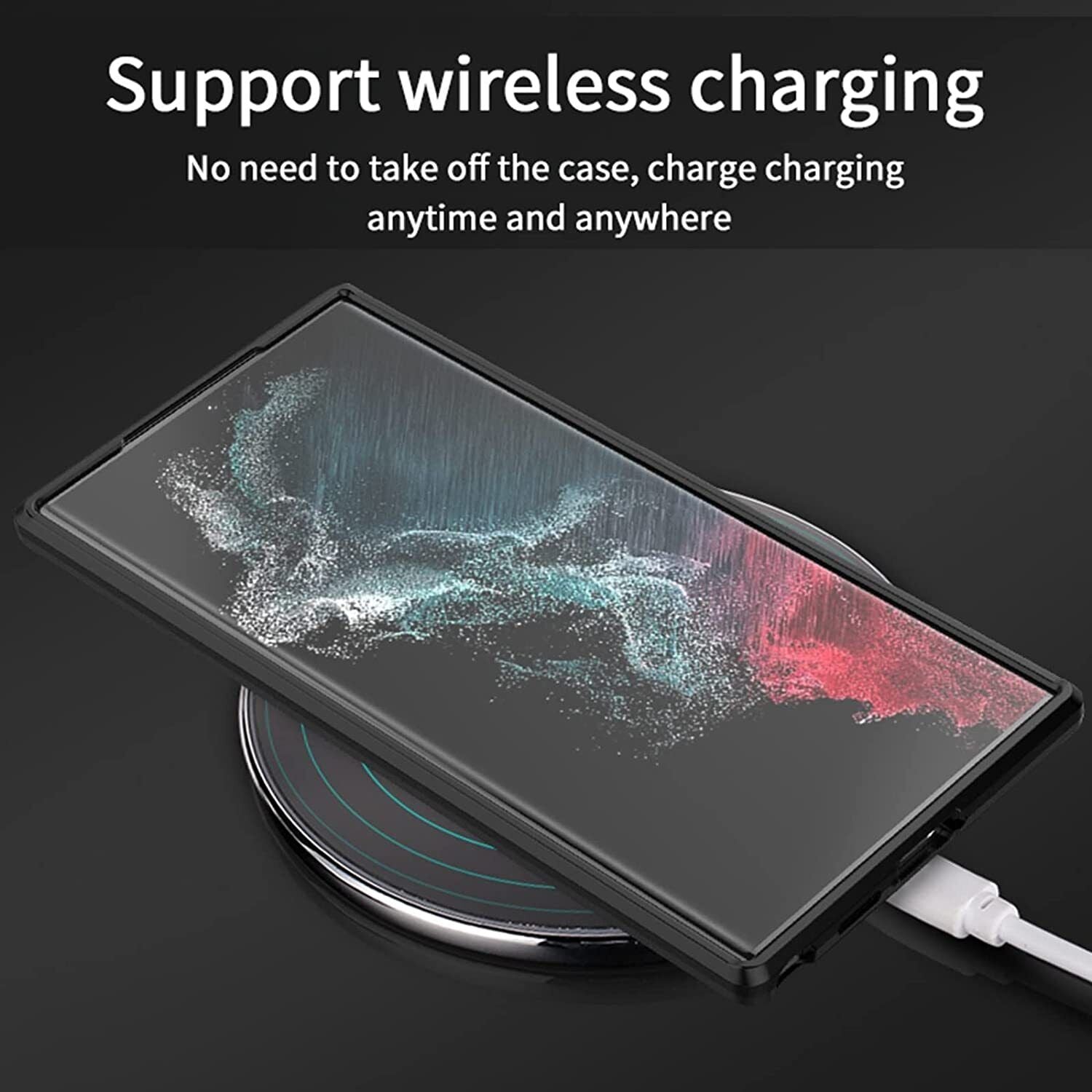 For Samsung S24 Ultra Plus 5G Case Shockproof Heavy Duty Stand Cover