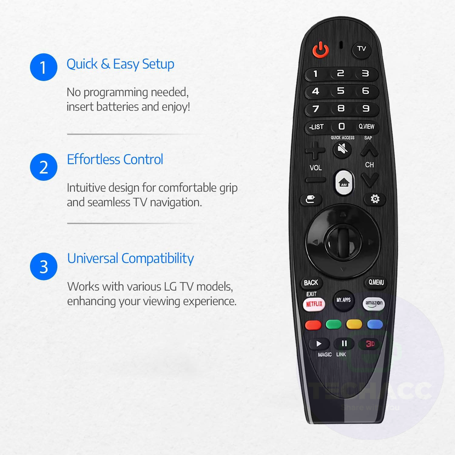 For LG Remote Control Replacement Controller Magic Smart LG All Models TV New