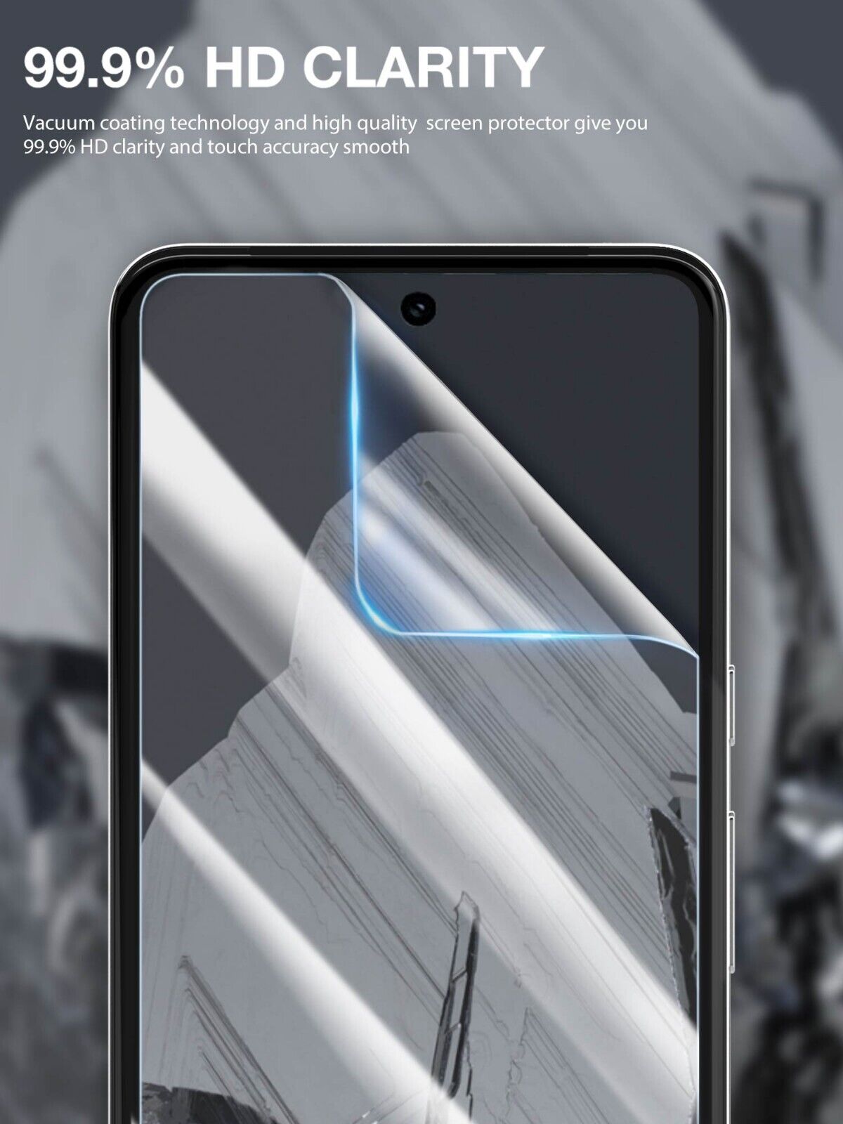 3X For Google Pixel 9 Pro Clear Hydrogel Screen Protector Film