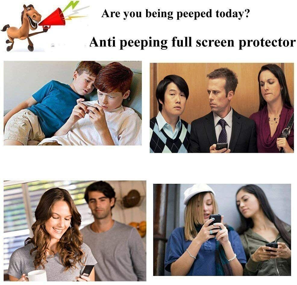 2X For Samsung Galaxy S23 FE Anti-Spy Privacy Glass Screen Protector