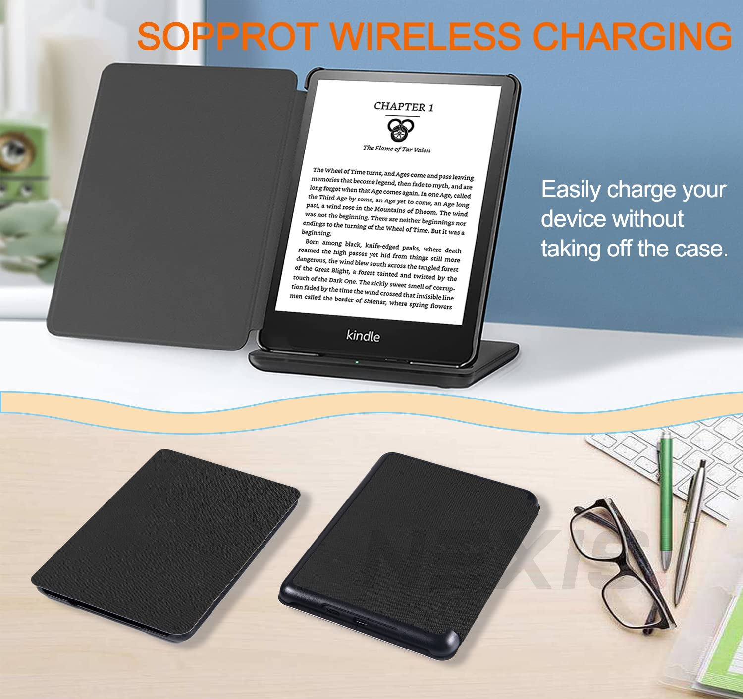 For Amazon Kindle Paperwhite 10th 11th Gen 6.8" 6" Smart Flip Case Cover AU